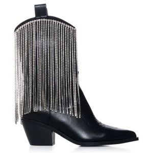 WOMENS fringe Cowgirl Boots